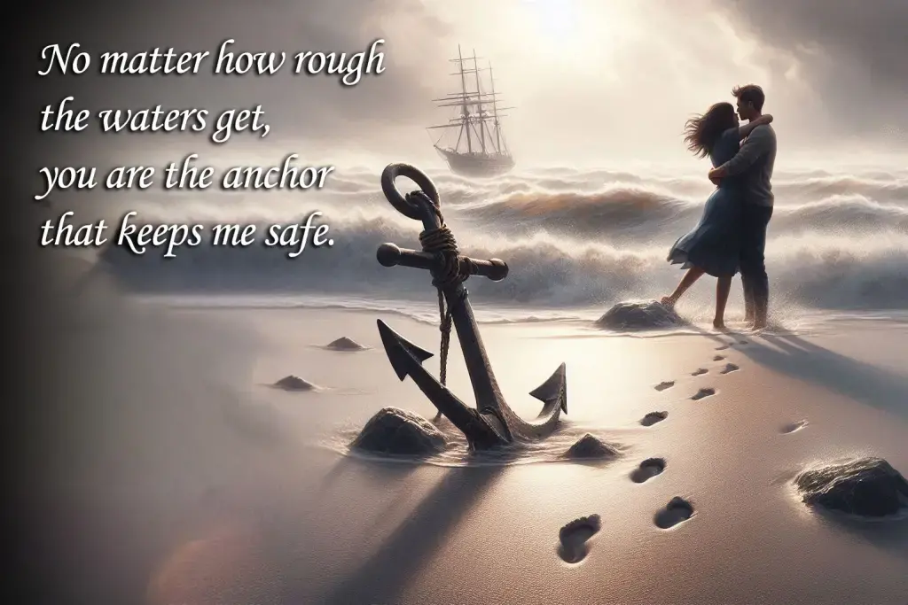 Romantic anchor love quotes 5